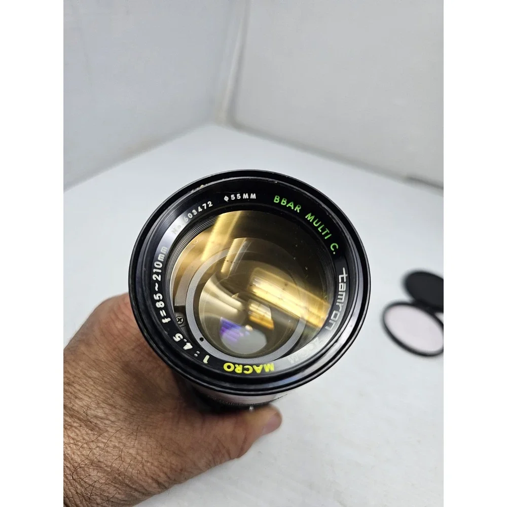 Tamron Zoom Macro Camera Lens. 1:4.5 / f=85-210mm /‎ 55mm For Pentax